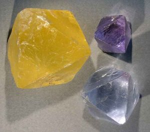 fluorite ottaedrica